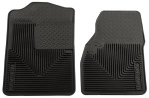 Dodge Ram 3500 SLT Floor Mats - Front - Husky Liners - Heavy Duty - Black - `94-`01 Dodge Ram 3500 SLT Floor Mats - Front - Husky Liners - Heavy Duty - Black - `94-`01